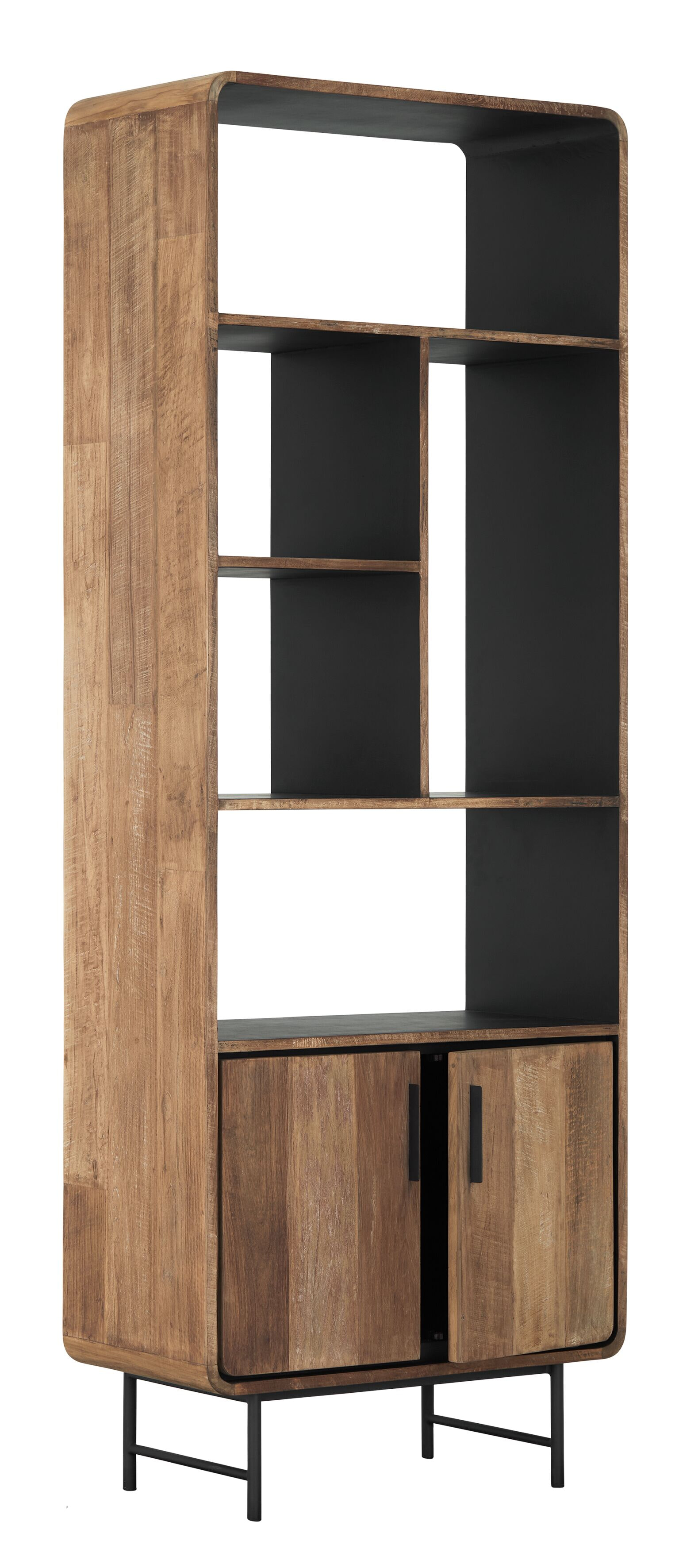DTP Home Wandkast 'Evo' Teakhout, 220 x 80cm