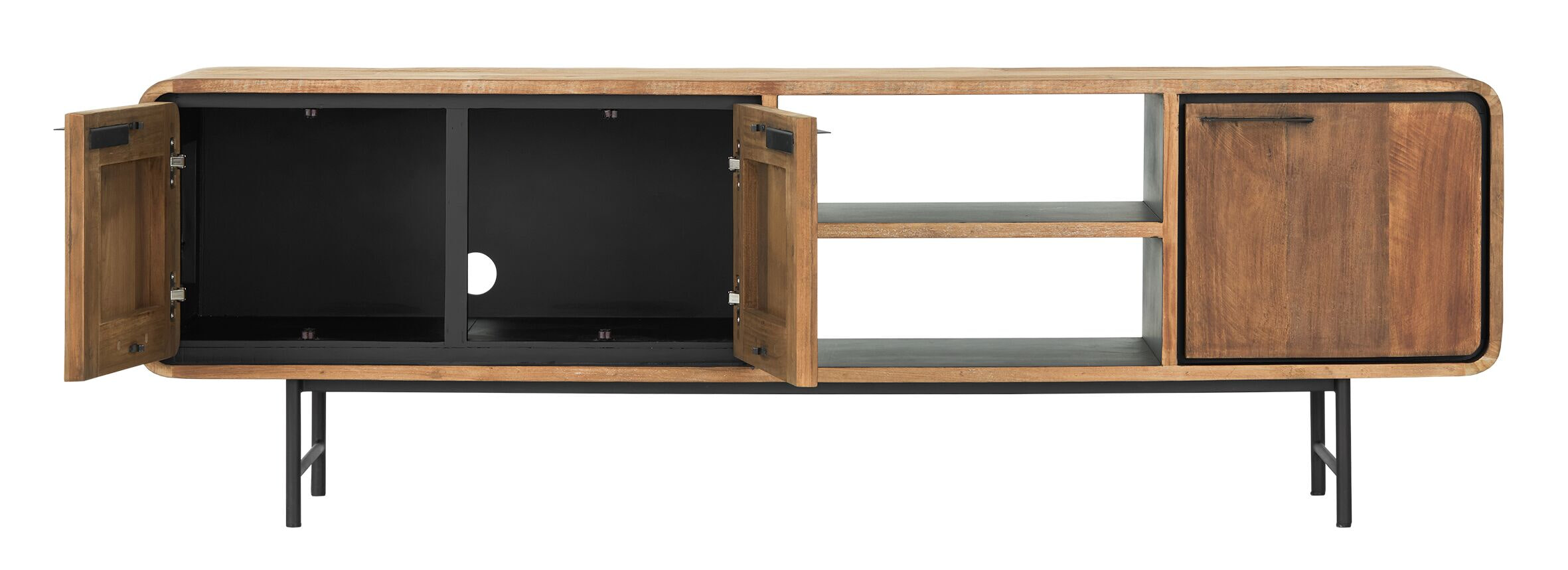 DTP Home TV-meubel 'Evo' Teakhout, 185cm