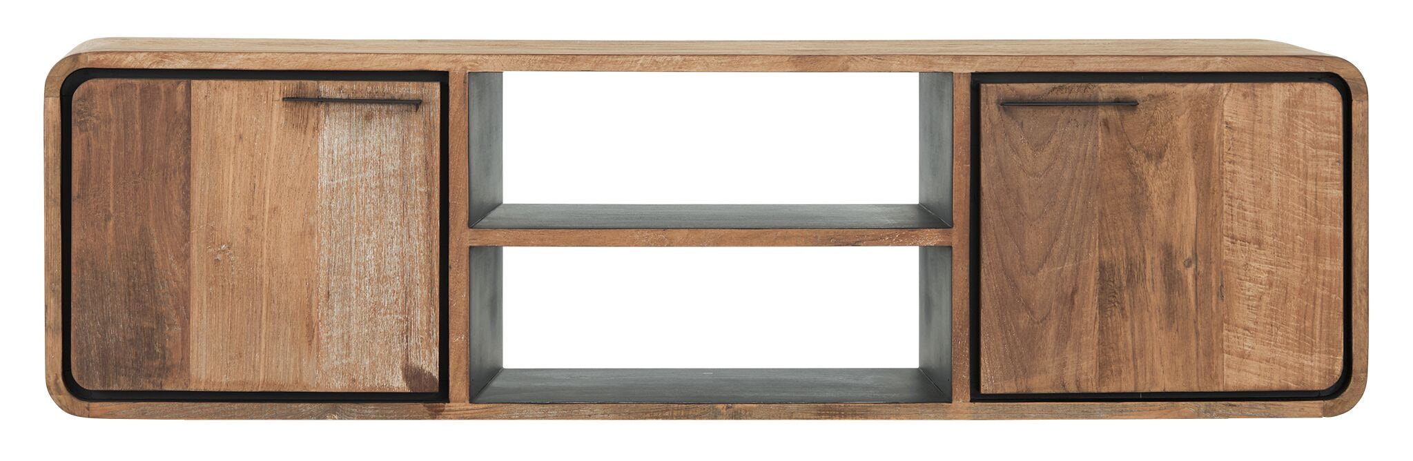 DTP Home Zwevend TV-meubel 'Evo' Teakhout, 145cm