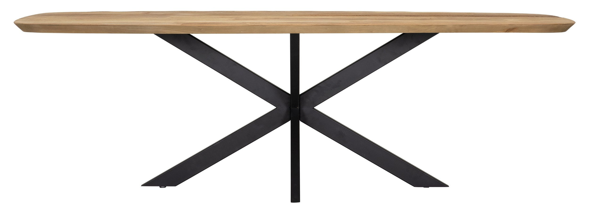 DTP Home Deens Ovale Eettafel 'Evo' Teakhout, 240 x 110cm