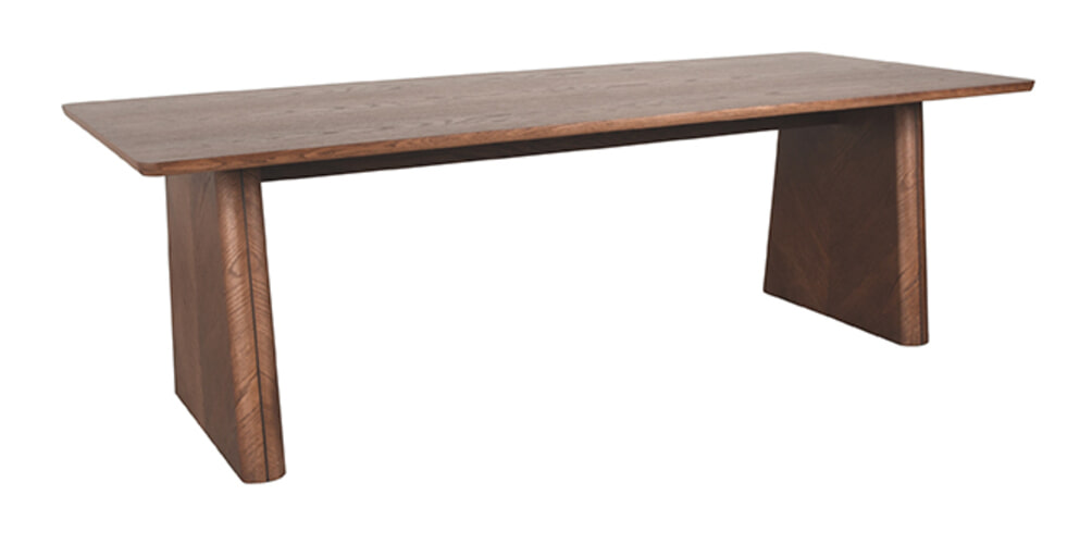 LABEL51 Eettafel 'Jule' Walnoot Eiken, 210 x 100cm