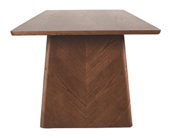 LABEL51 Eettafel 'Jule' Walnoot Eiken, 210 x 100cm