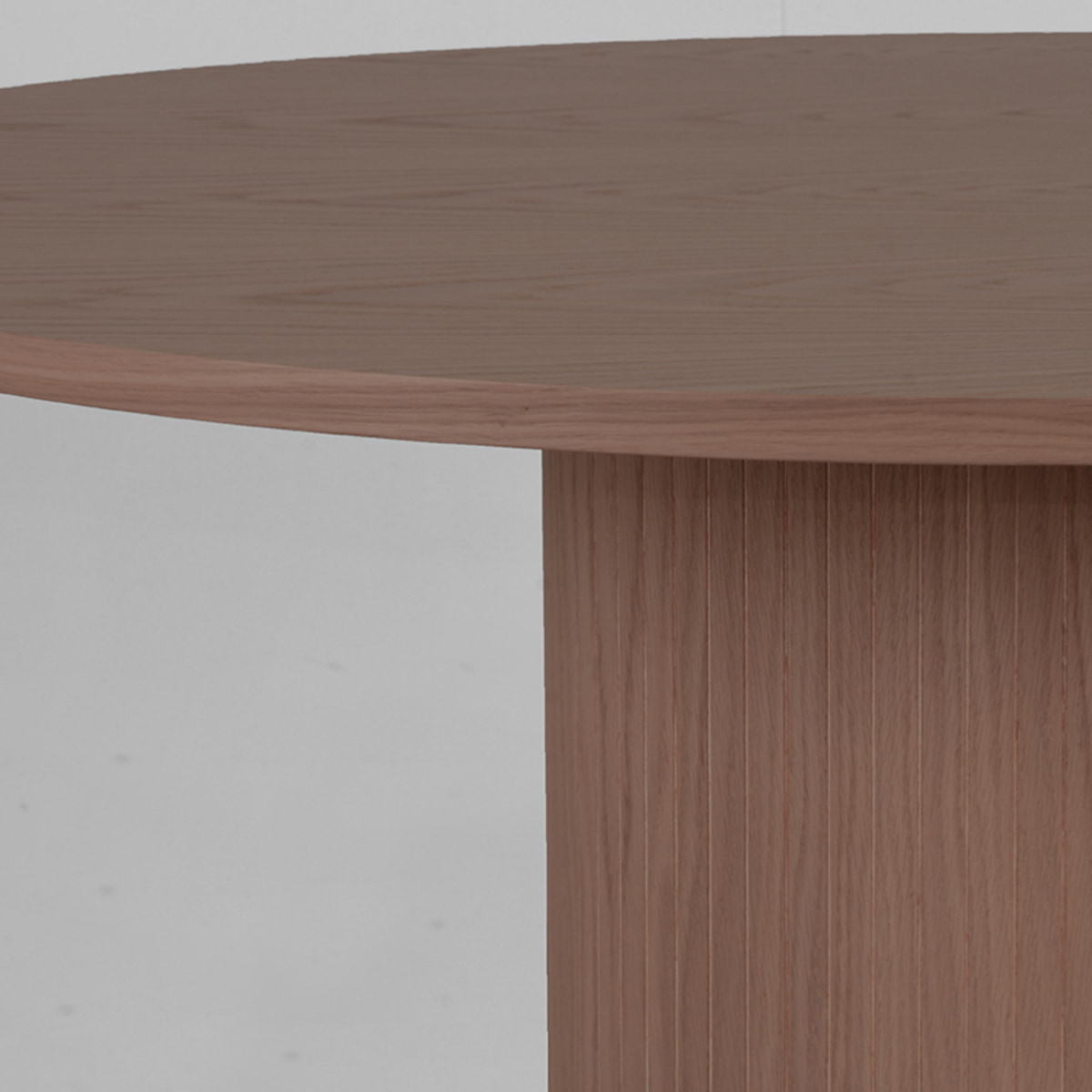 LABEL51 Ronde Eettafel 'Oliva' Walnoot Eiken, 130cm