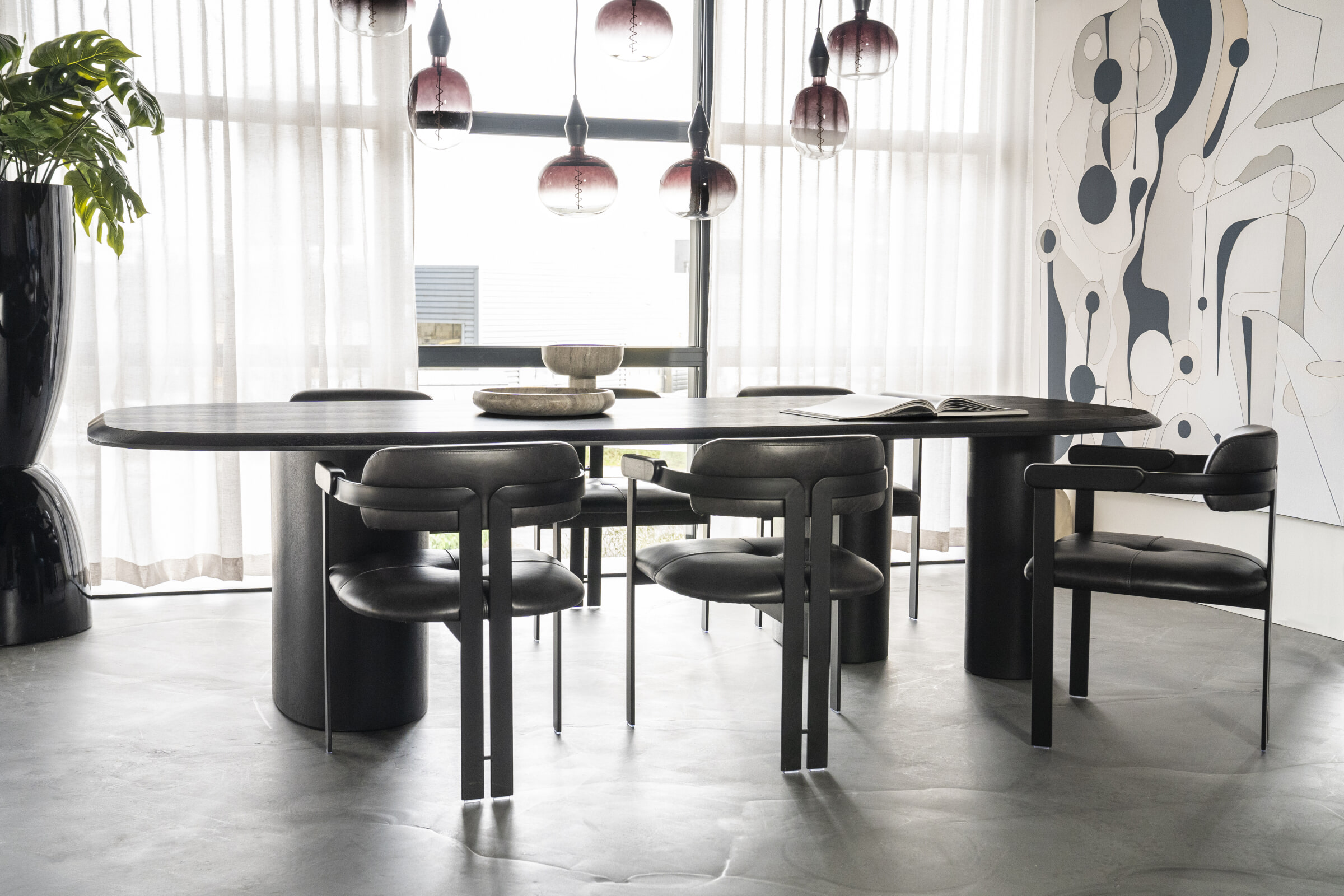 Eleonora Organische Eettafel 'Walter' Eiken, 300 x 120cm