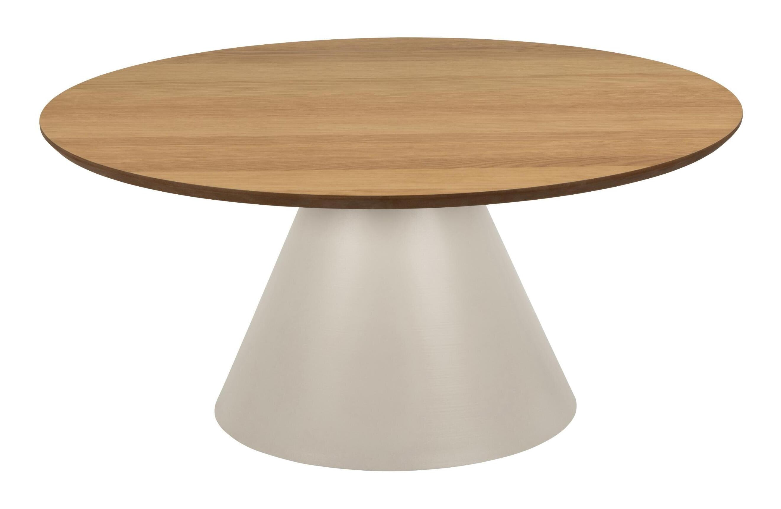 Bendt Ronde Salontafel 'Anemone' Eiken, 85cm