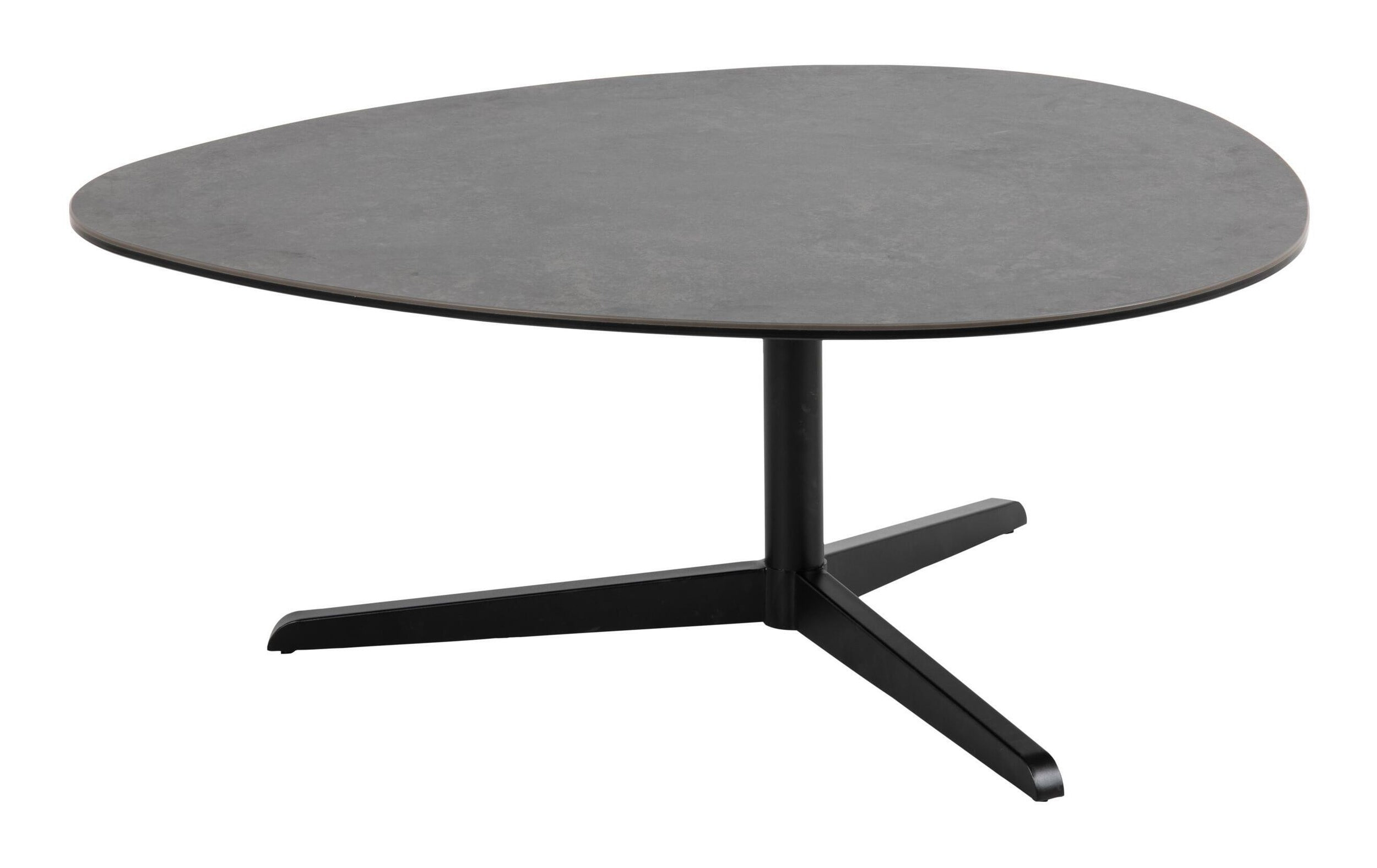 Bendt Salontafel 'Serena' Keramiek, 100 x 95cm, kleur Zwart