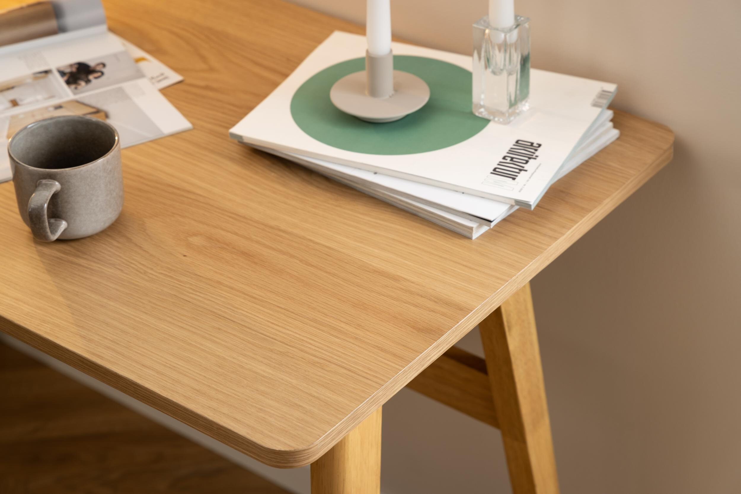 Bendt Bureau 'Bashar' Eiken, 120 x 60cm