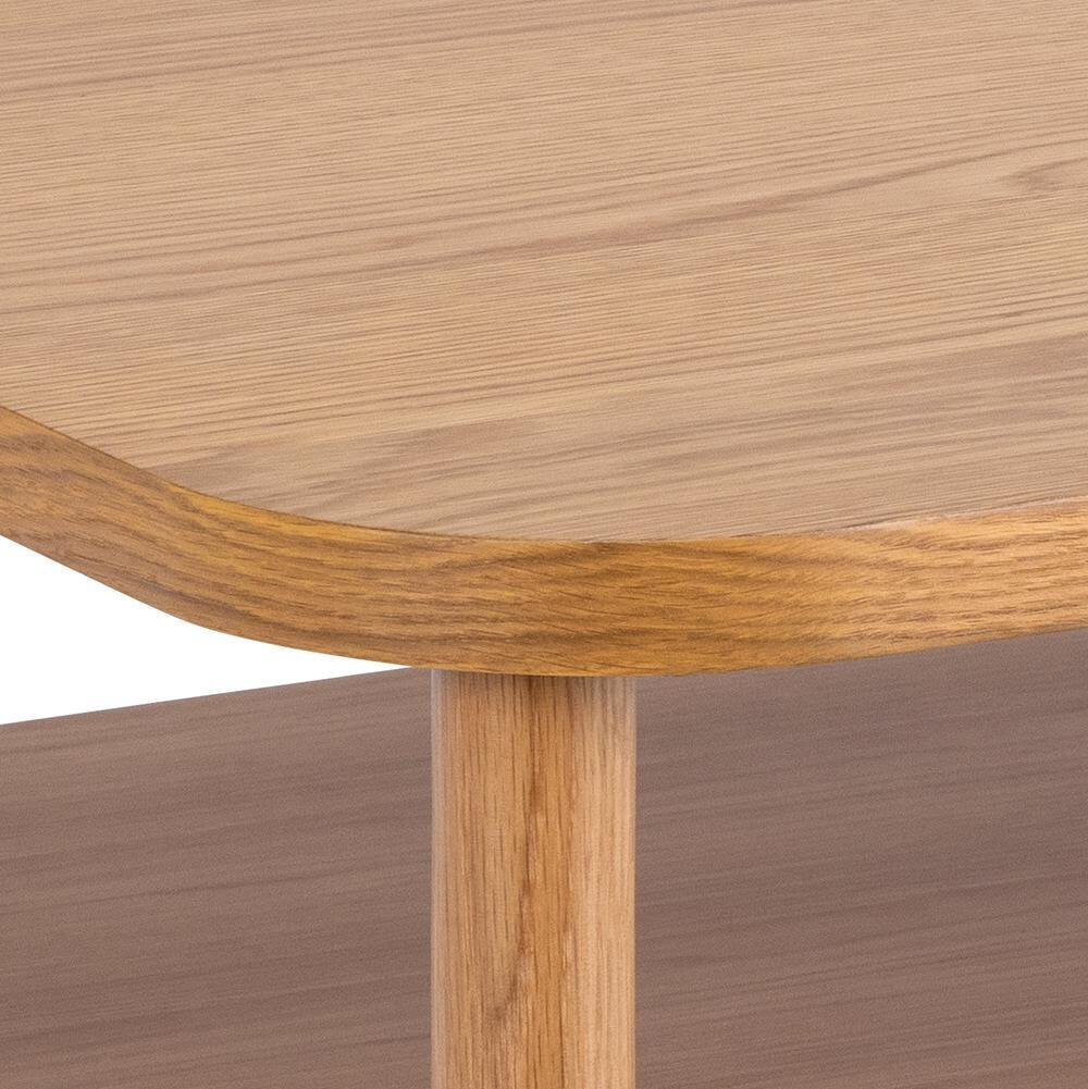 Bendt Salontafel 'Jazzmen' Eiken, 90 x 90cm