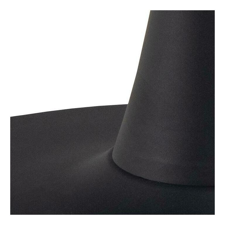 Bendt Vierkante Bistrotafel 'Tempest' Keramiek met marmerlook, 90 x 90cm, kleur Zwart