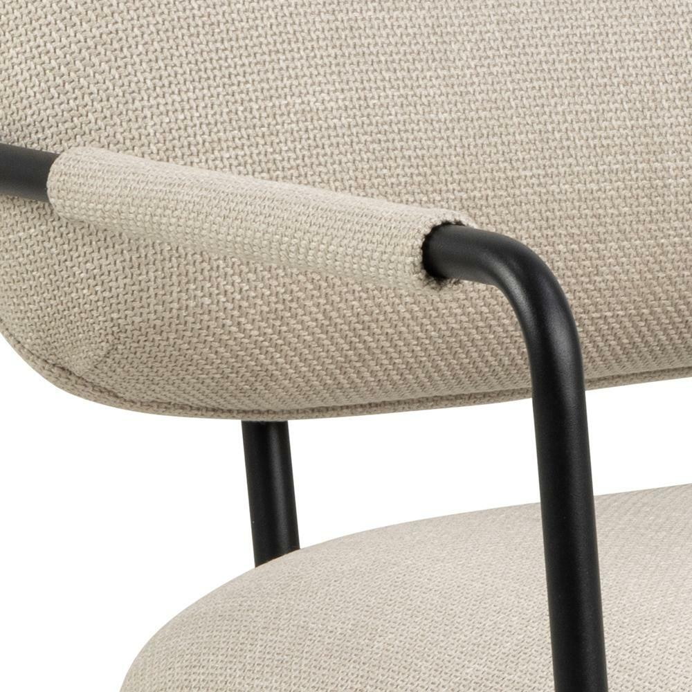 Bendt Fauteuil 'Calyn' Stof, kleur Beige
