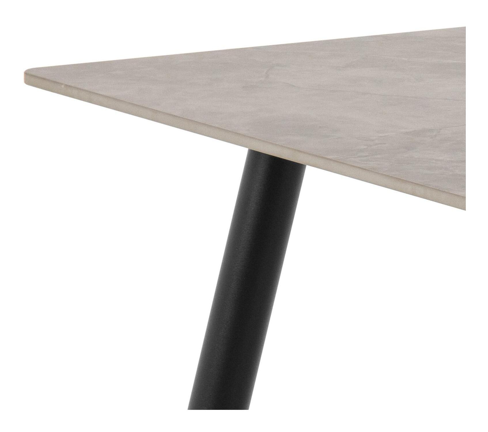 Bendt Eettafel 'Ib' Keramiek, 140 x 80cm, kleur Grijs