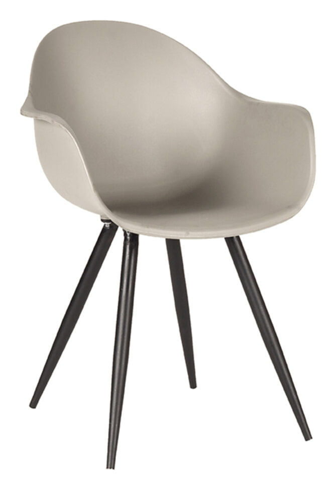 LABEL51 Eetkamerstoel 'Luca' PP, kleur Zand