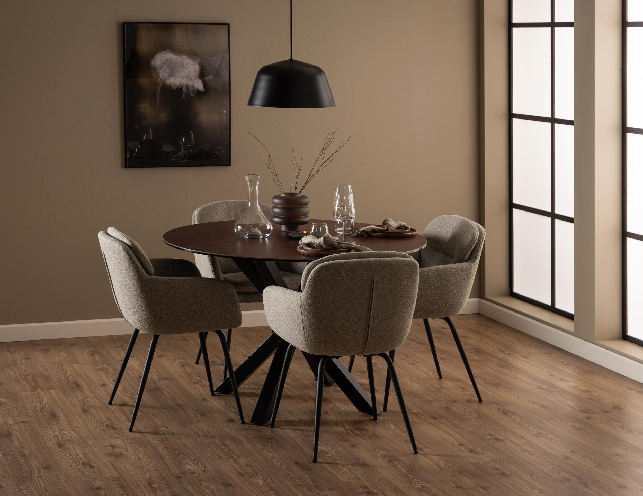 Bendt Eetkamerstoel 'Janeese' kleur Beige