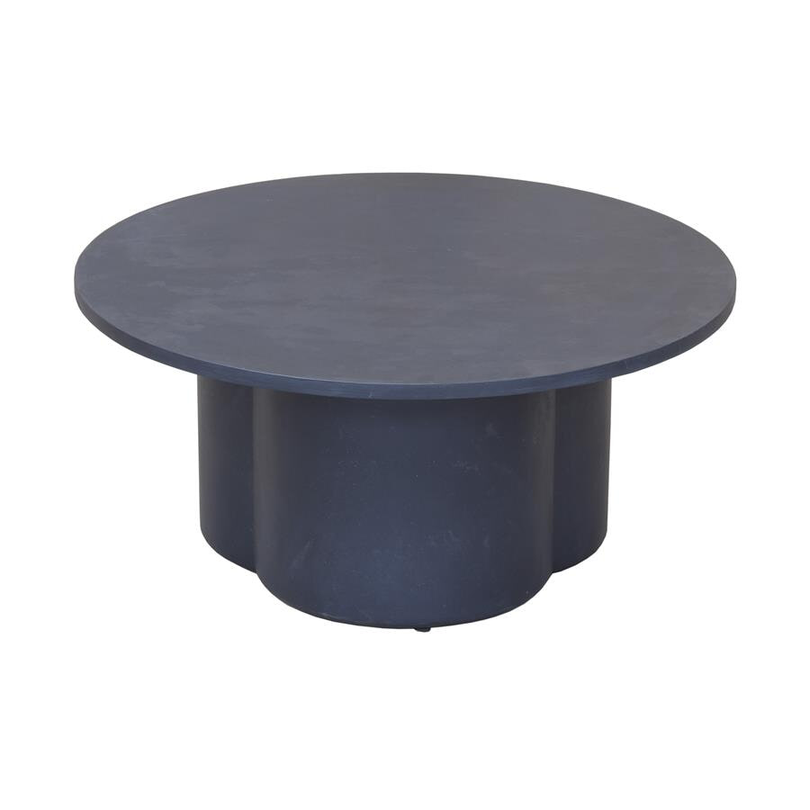 Tower Living Ronde Salontafel 'Palazzo' Teakhout met betonlook