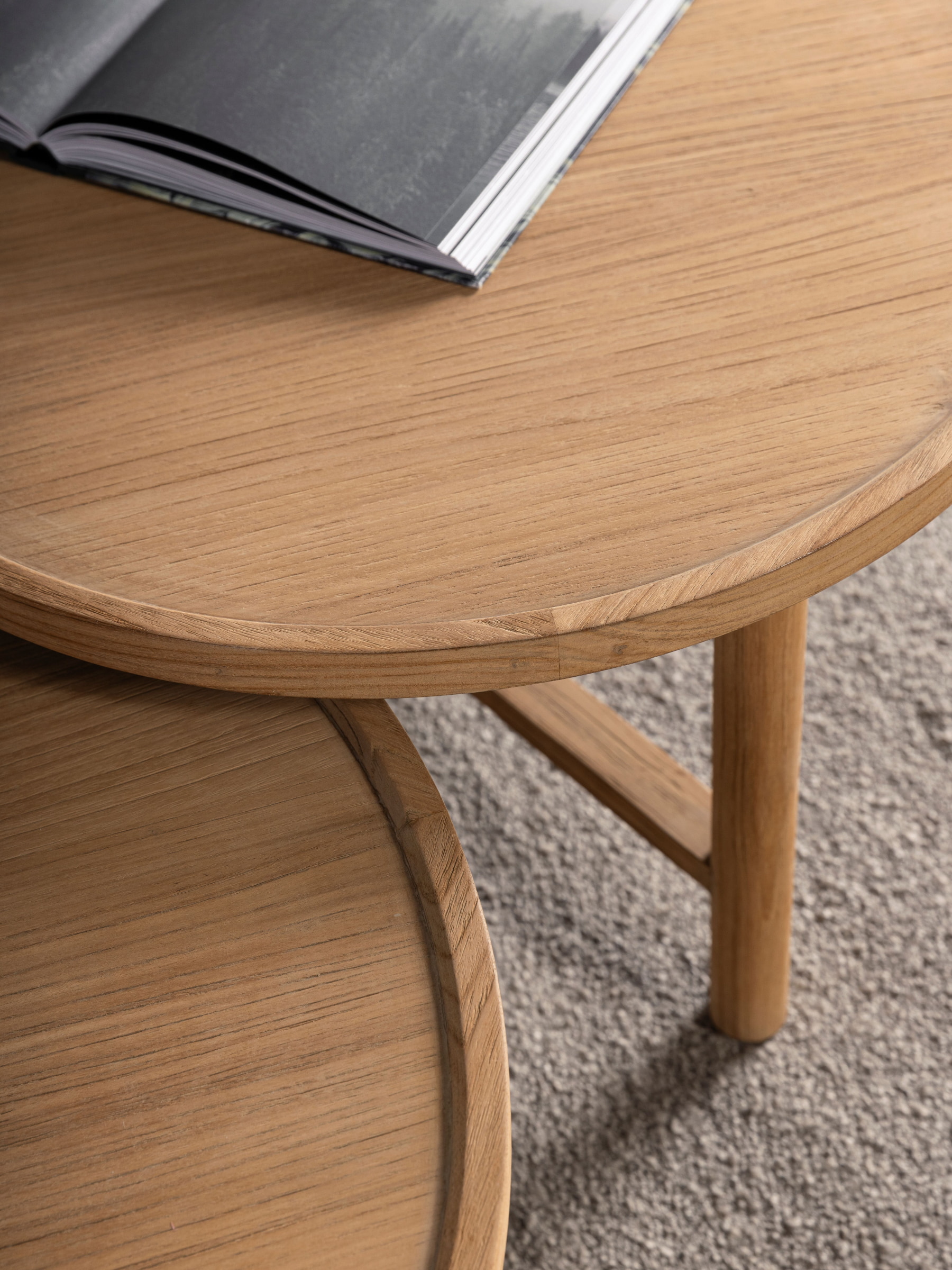 DTP Home Ronde Salontafel 'Forte' Teakhout, 60cm