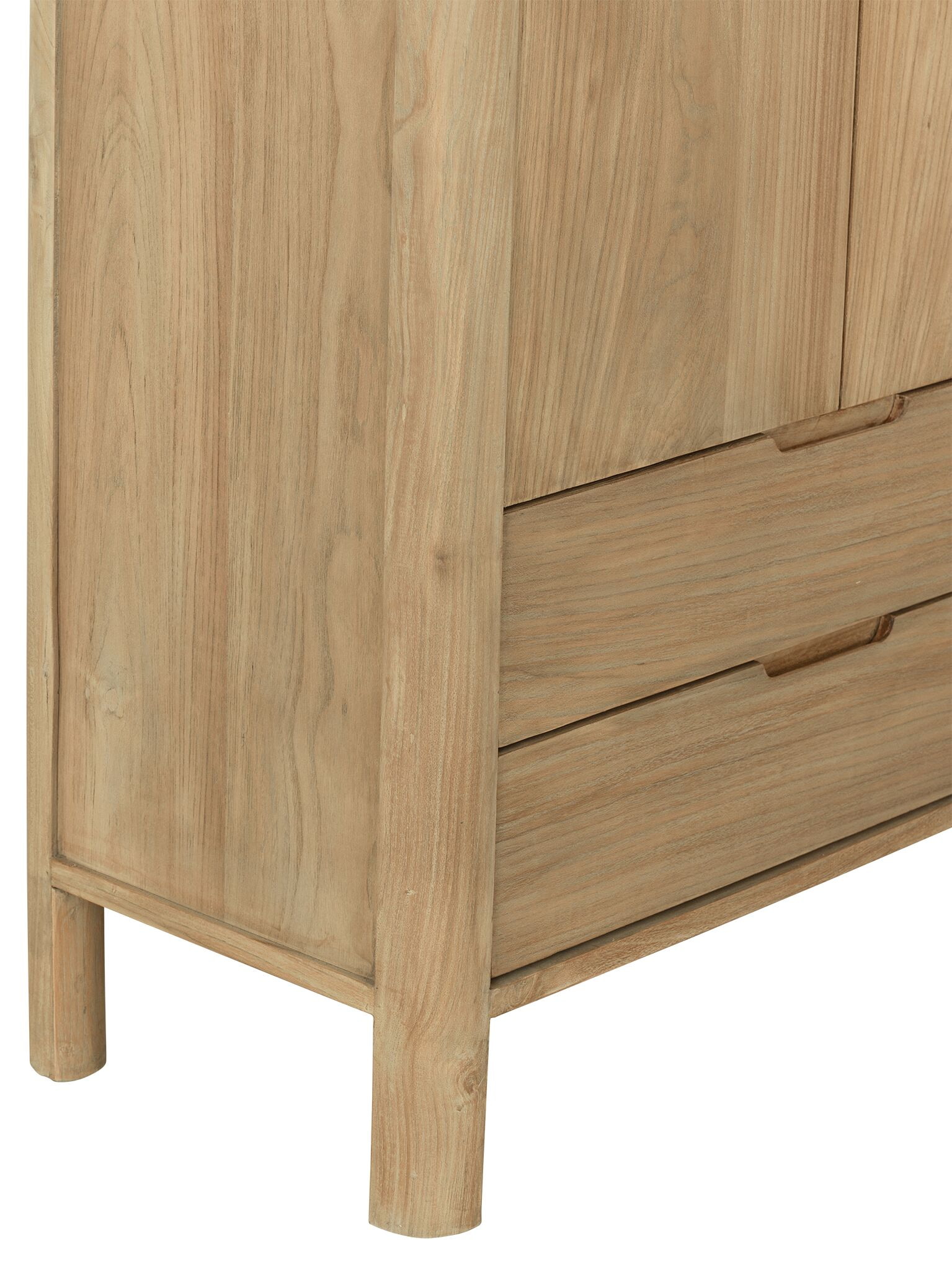 DTP Home Opbergkast 'Forte' Teakhout, 190 x 80cm
