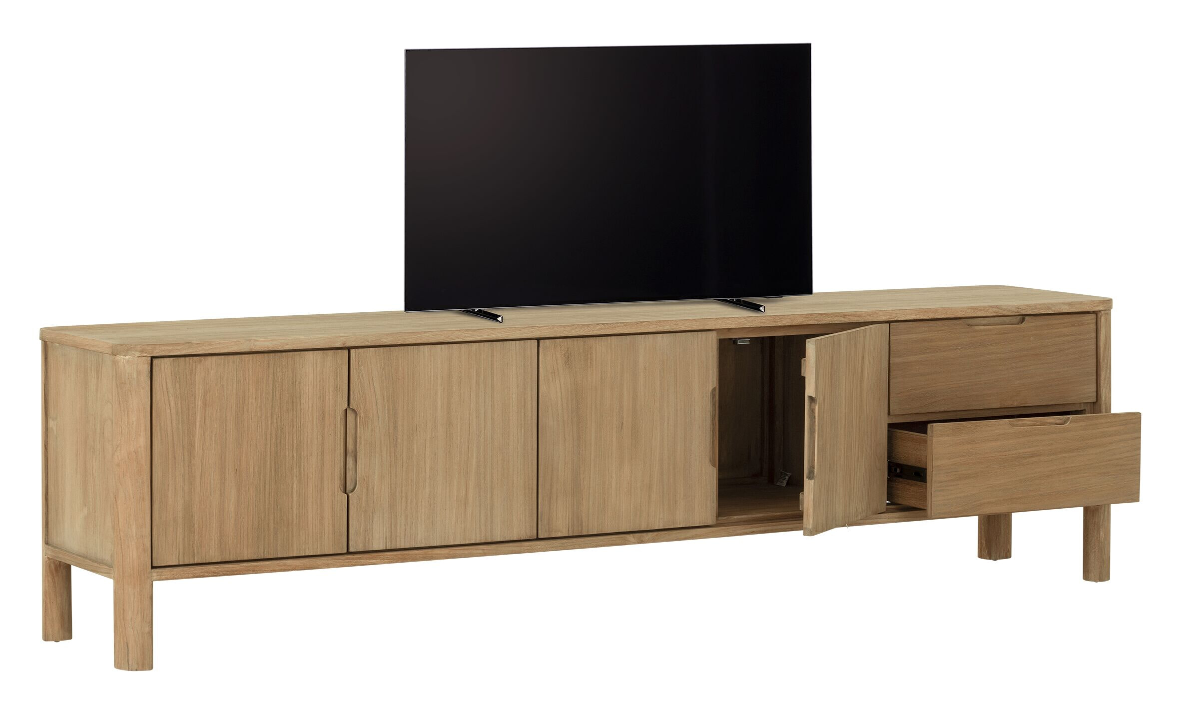 DTP Home TV-meubel 'Forte' Teakhout, 210cm