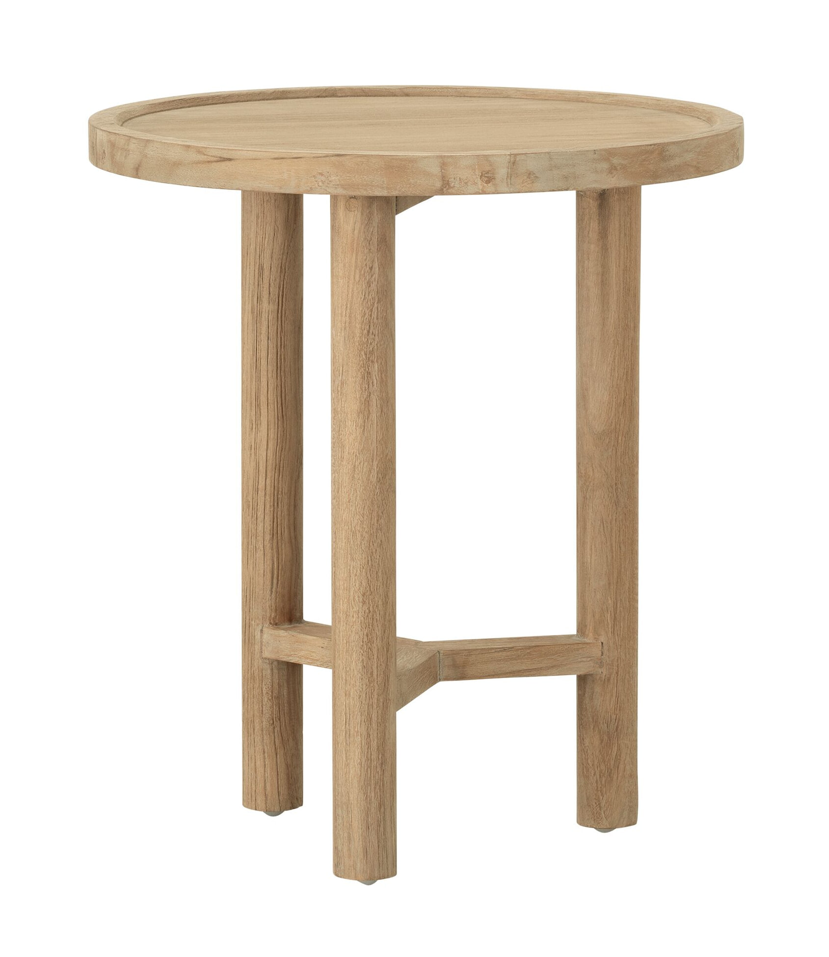 DTP Home Ronde Bijzettafel Forte Teakhout, 40cm - Bruin