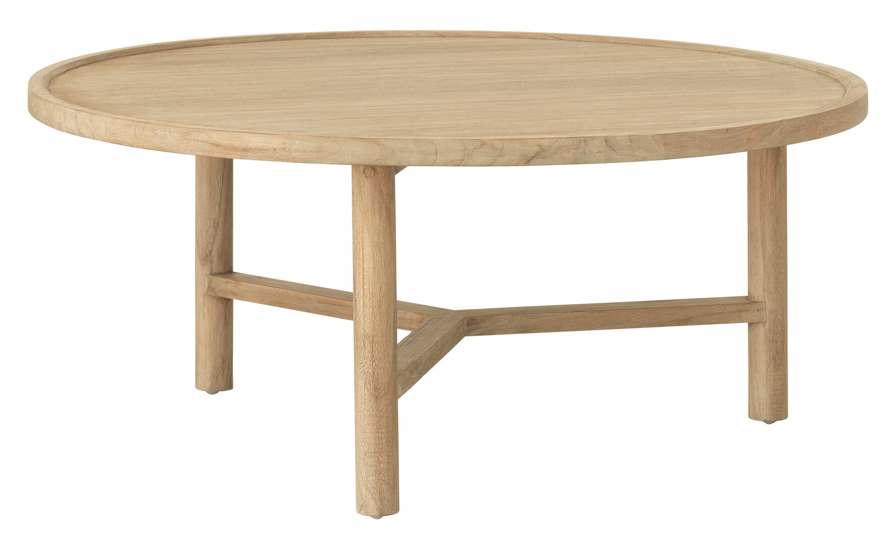 DTP Home Ronde Salontafel Forte Teakhout, 80cm - Bruin