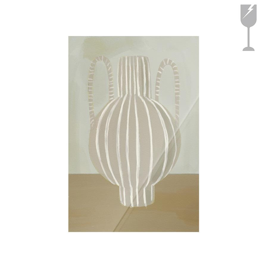 Urban Cotton Glasschilderij 'Vivid Vase 04' 80 x 120cm