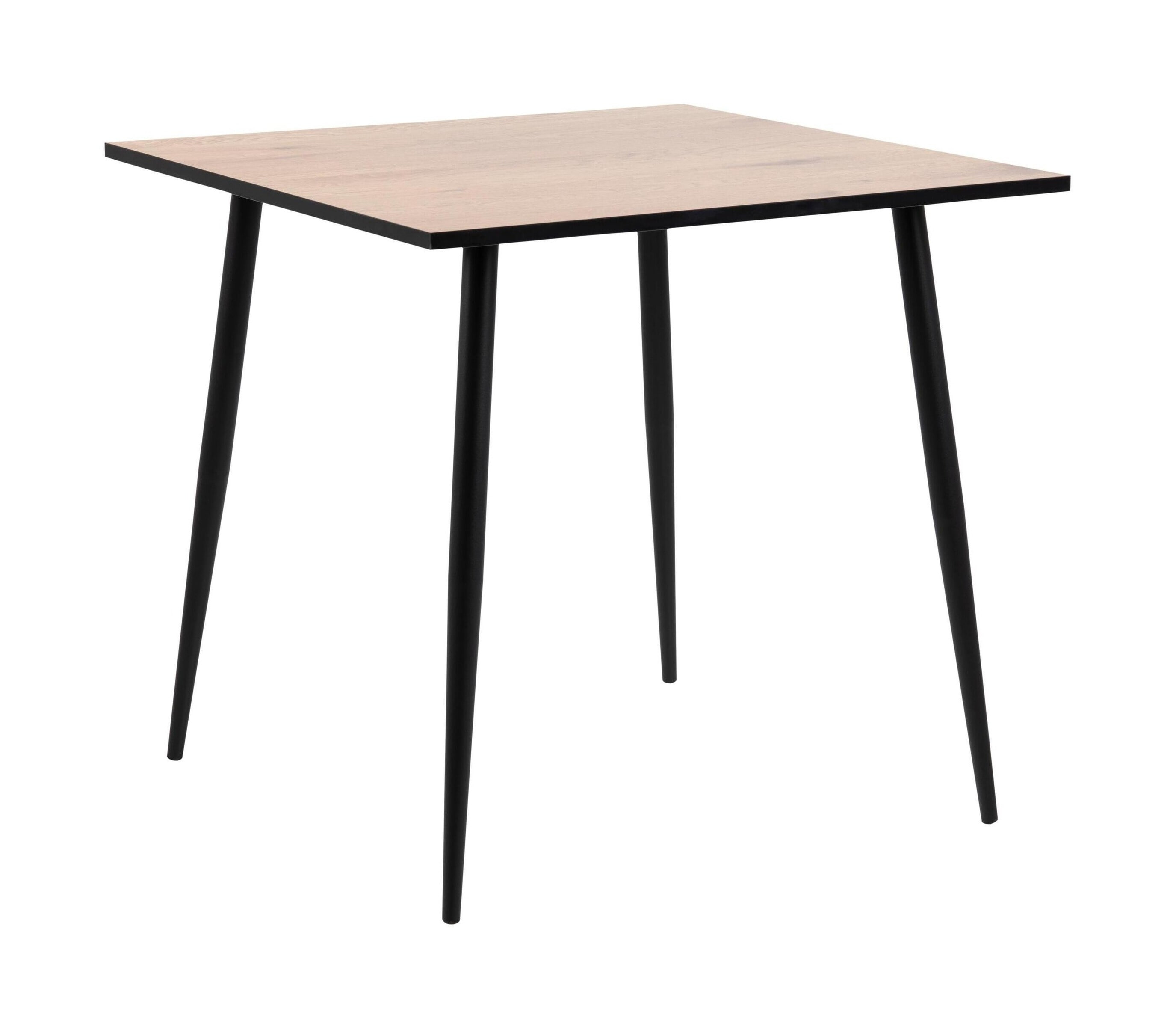 Sohome Vierkante Eettafel Joannie - Melamine 80 x 80cm - Naturel