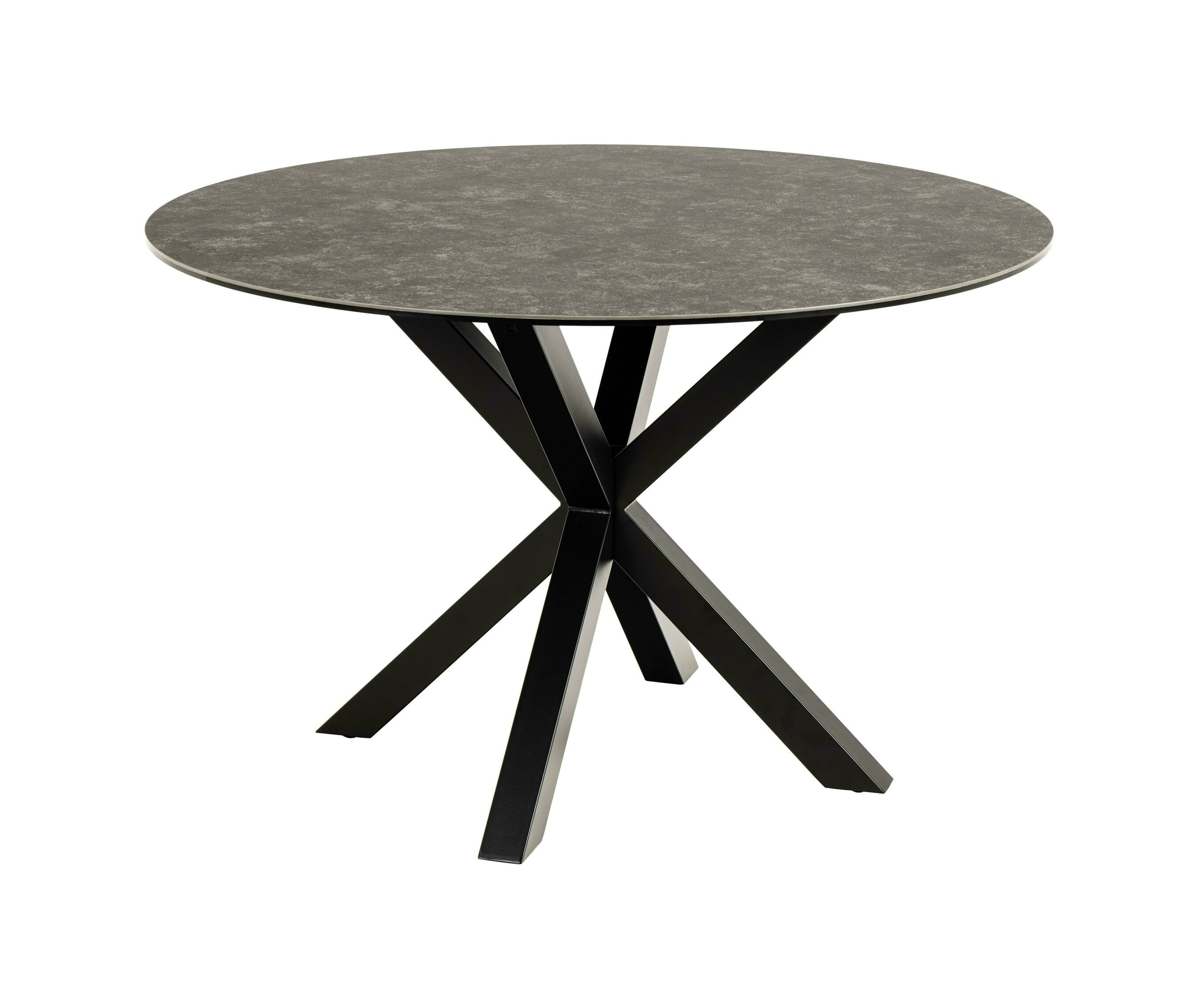 Sohome Ronde Eettafel 'Parker' Keramiek 120cm, kleur zwart