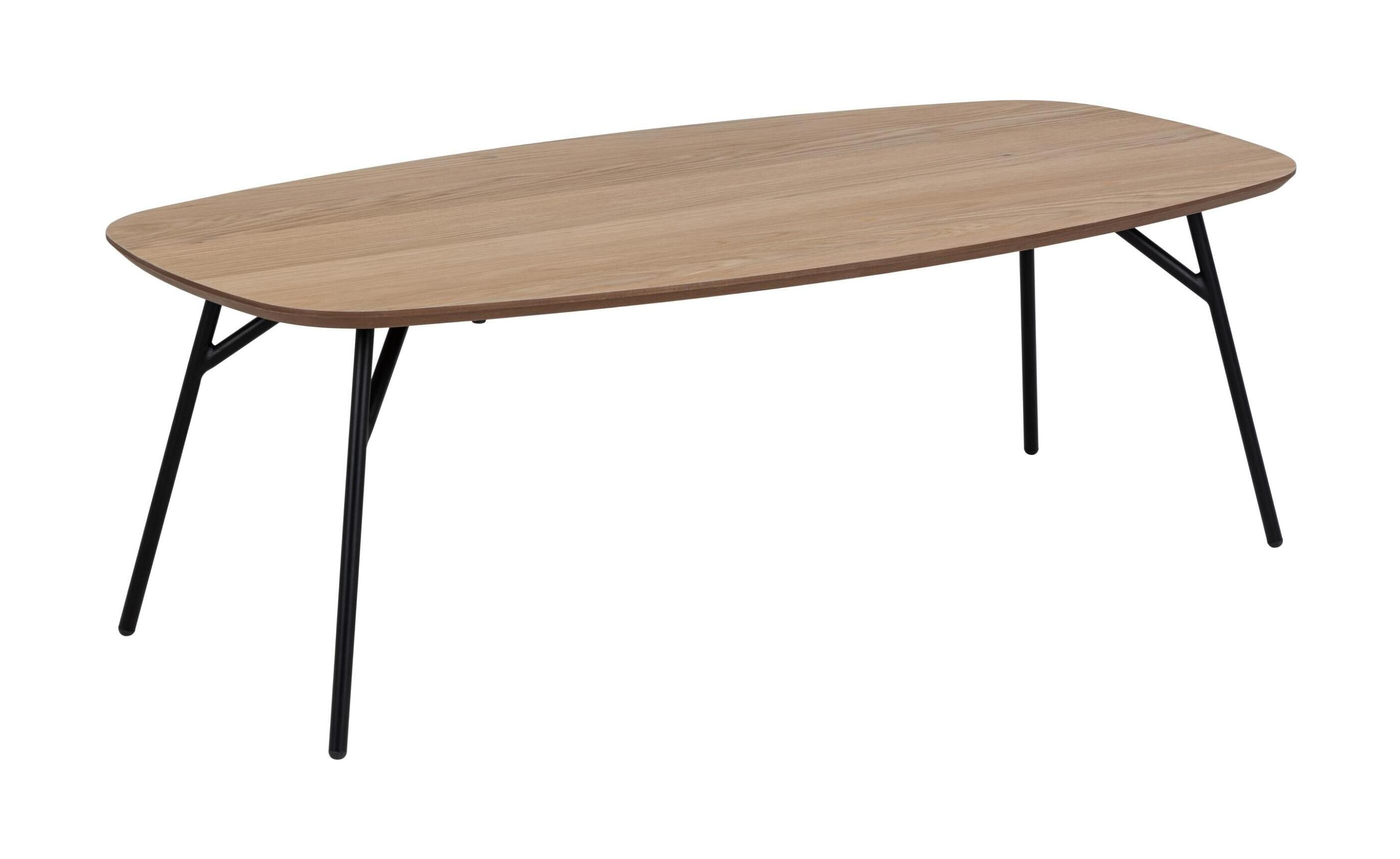 Bendt Deens Ovale Salontafel Kiyomi Eiken, 120 x 60cm - Naturel - Ovaal