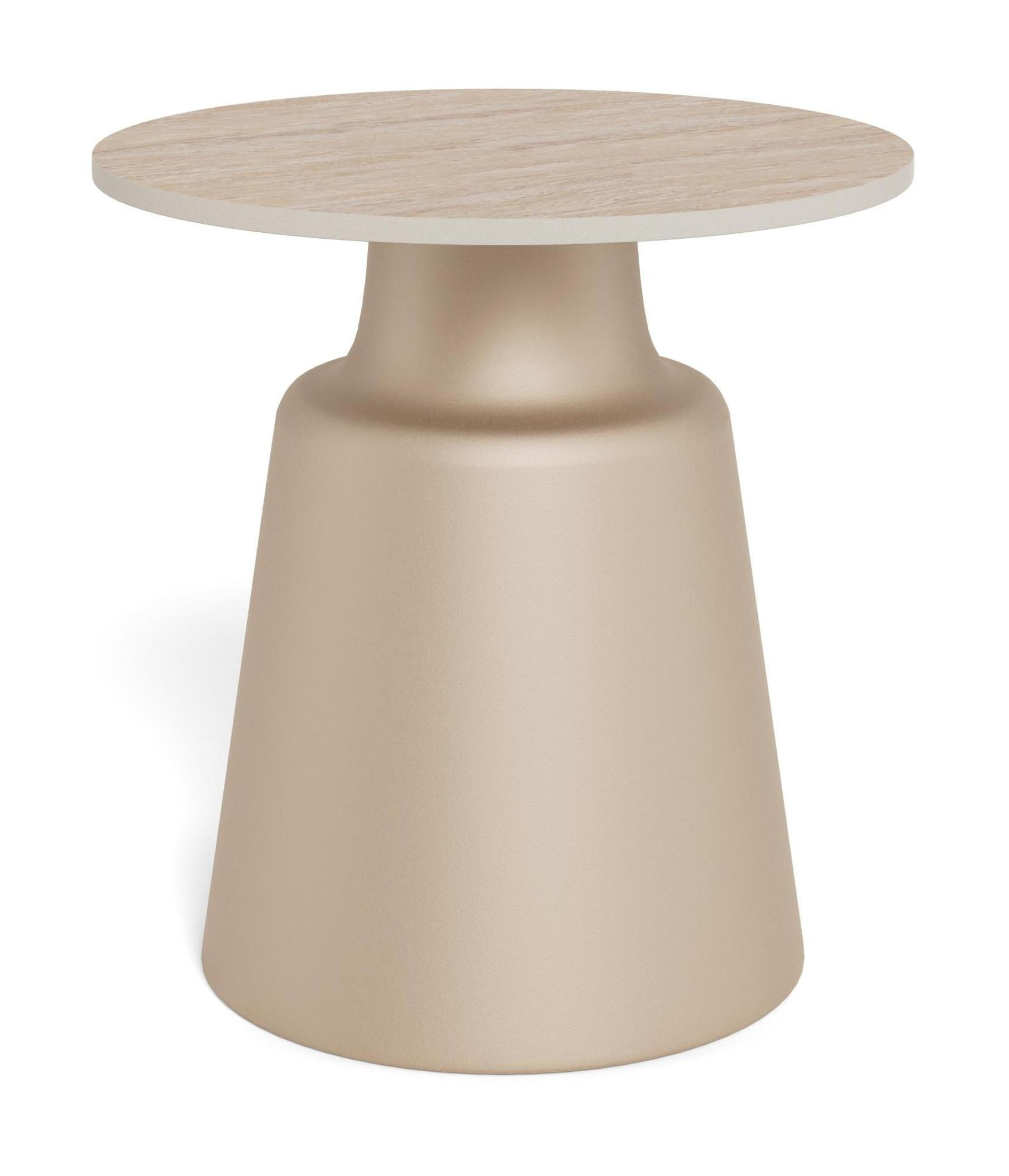 Bendt Ronde Bijzettafel Waleed Keramiek, 45cm - Beige