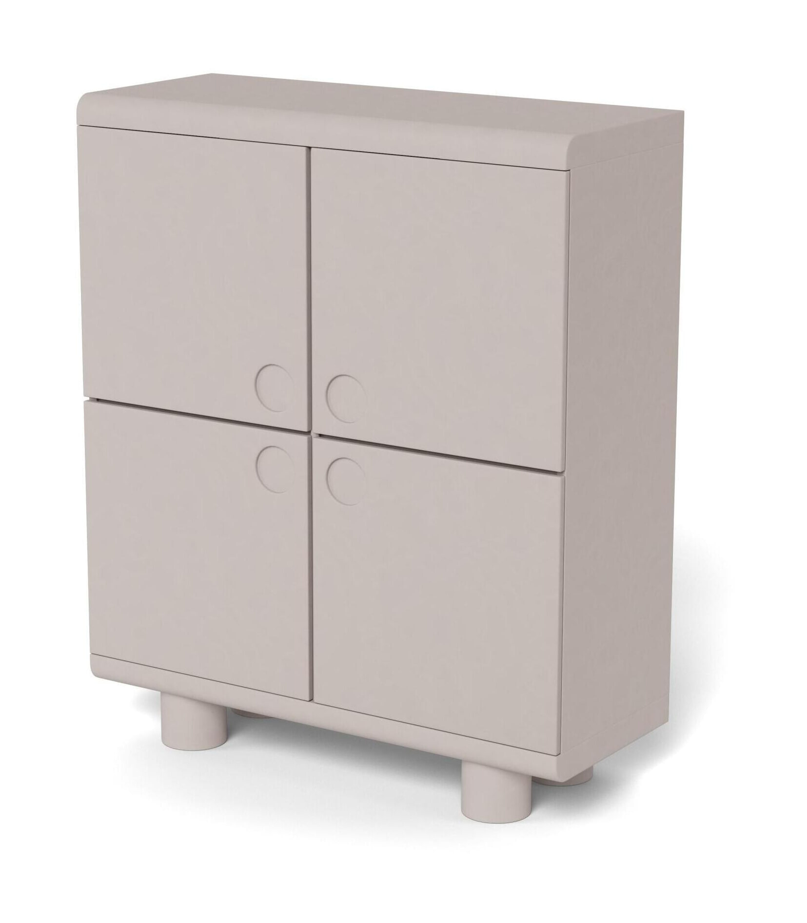 Bendt Opbergkast 'Edina' 120 x 100cm, kleur Grijs