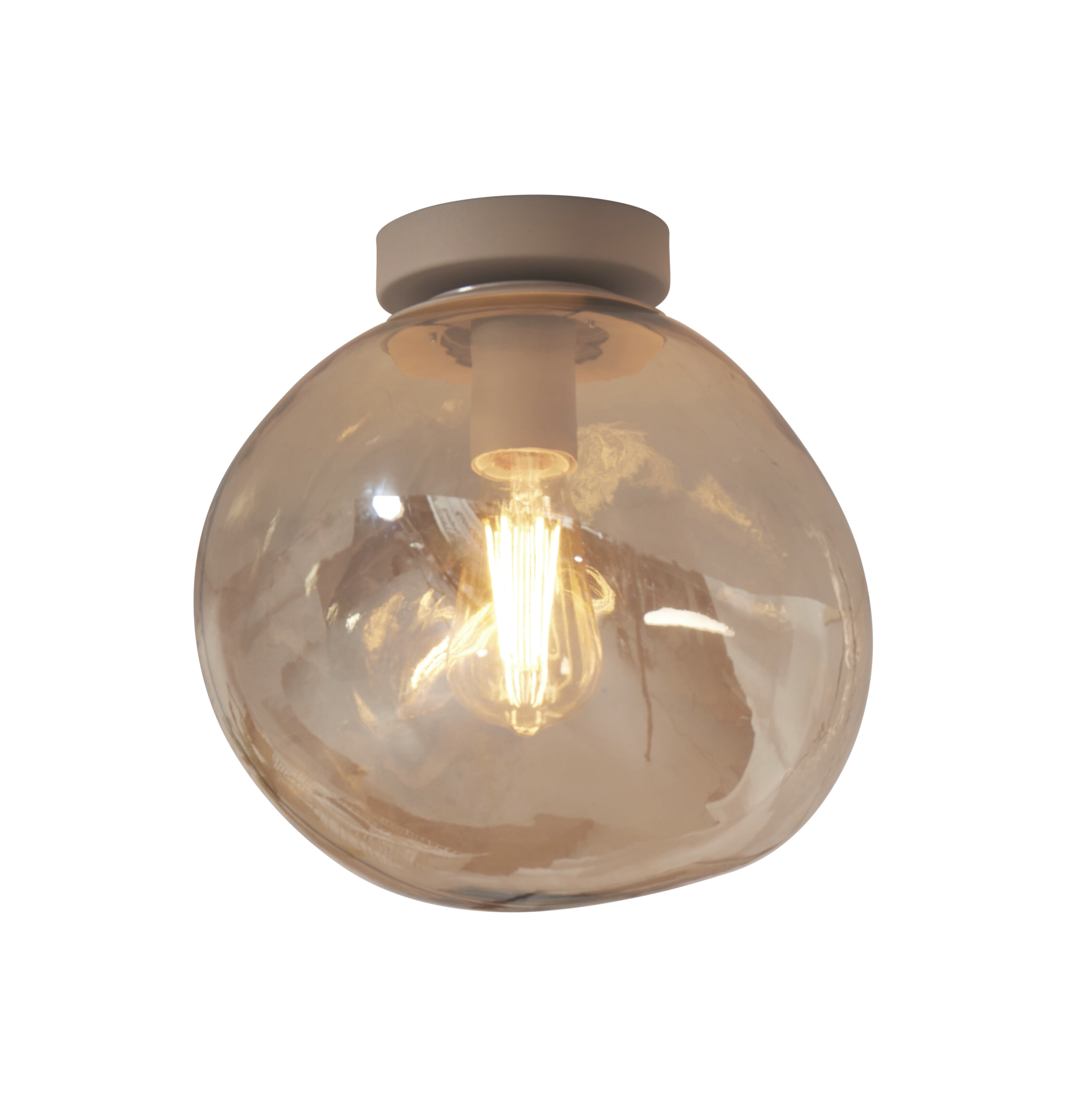 its about RoMi Plafondlamp 'Helsinki' 26cm, kleur Amber