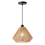 LABEL51 Hanglamp 'Ibiza Diamond' Jute, 1-lamps, kleur Naturel