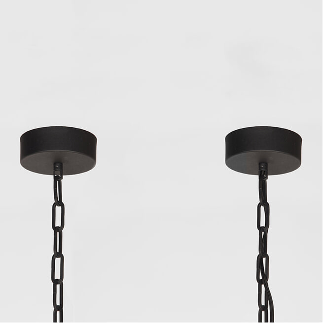 LABEL51 Hanglamp 'Tube', Metaal, 130cm, kleur Zwart