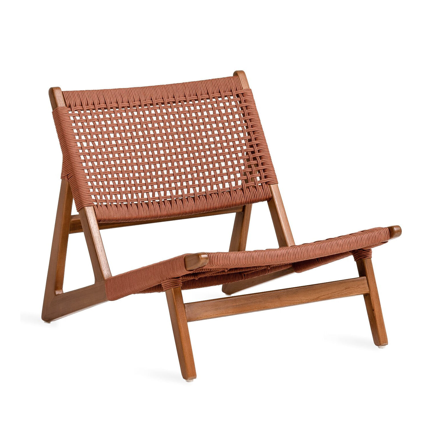 Jesper Home Outdoor Fauteuil Kuwana Amber Teakhout - Cinnamon