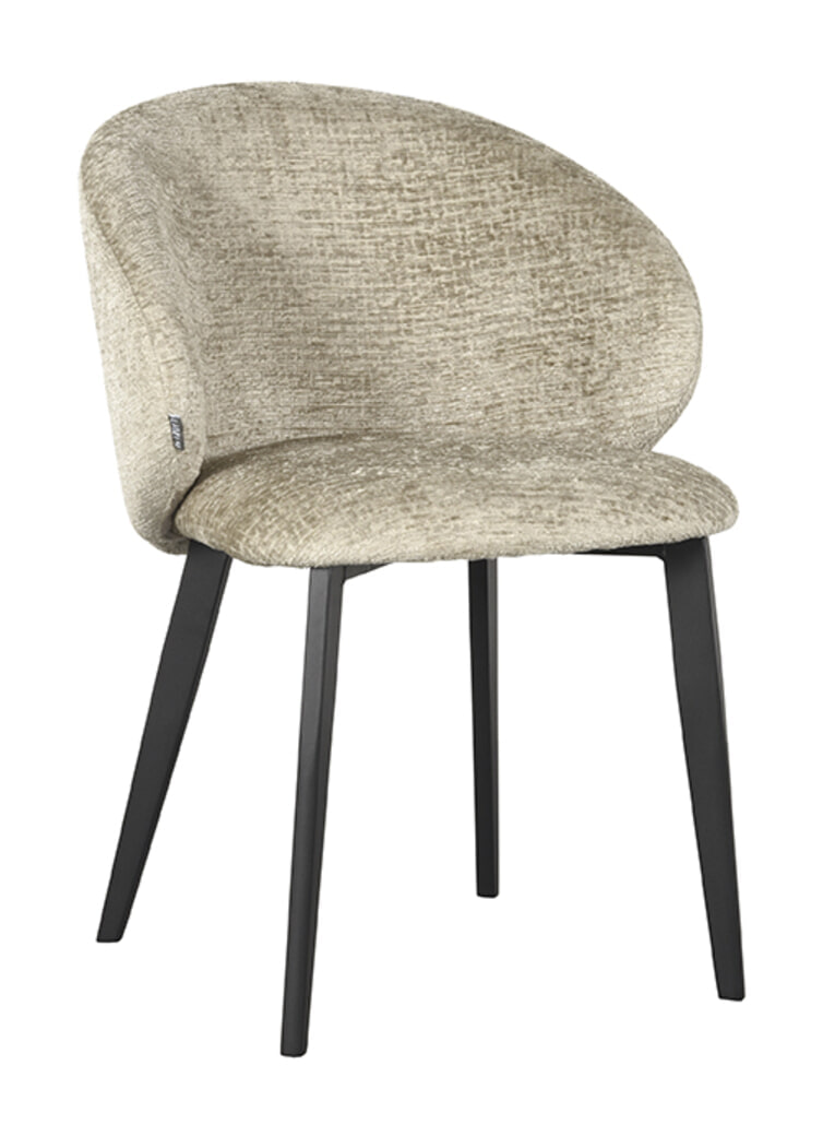 LABEL51 Eetkamerstoel 'Logan' Elegance stof
