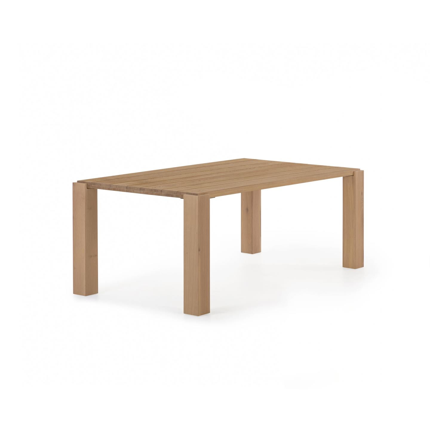 Kave Home Eettafel 'Deyanira' Eiken, 200 x 100cm
