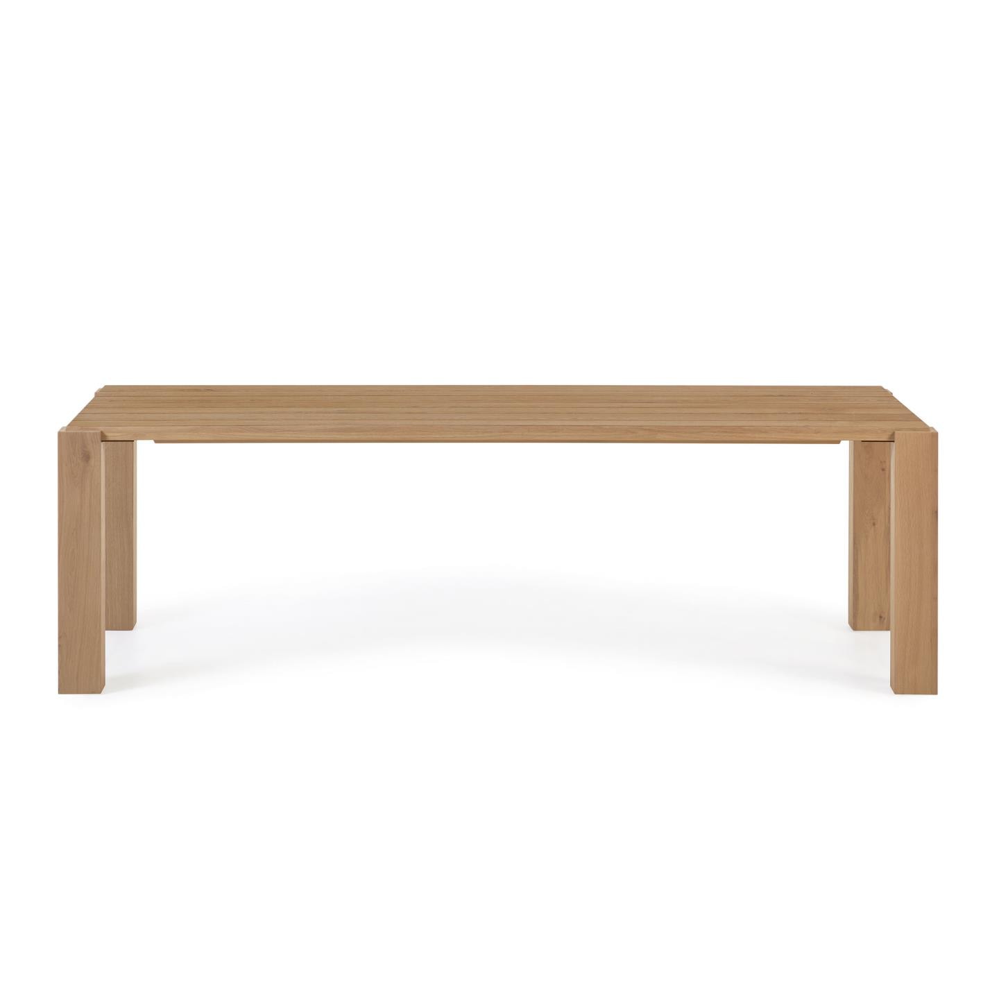Kave Home Eettafel 'Deyanira' Eiken, 220 x 110cm