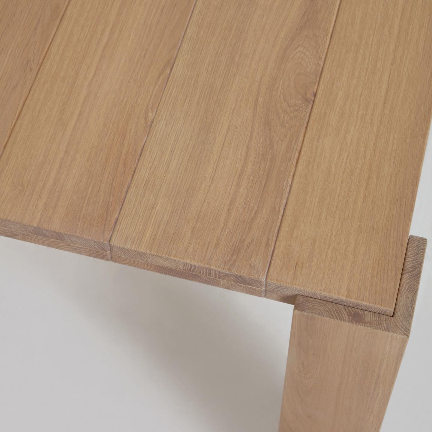 Kave Home Eettafel 'Deyanira' Eiken, 220 x 110cm