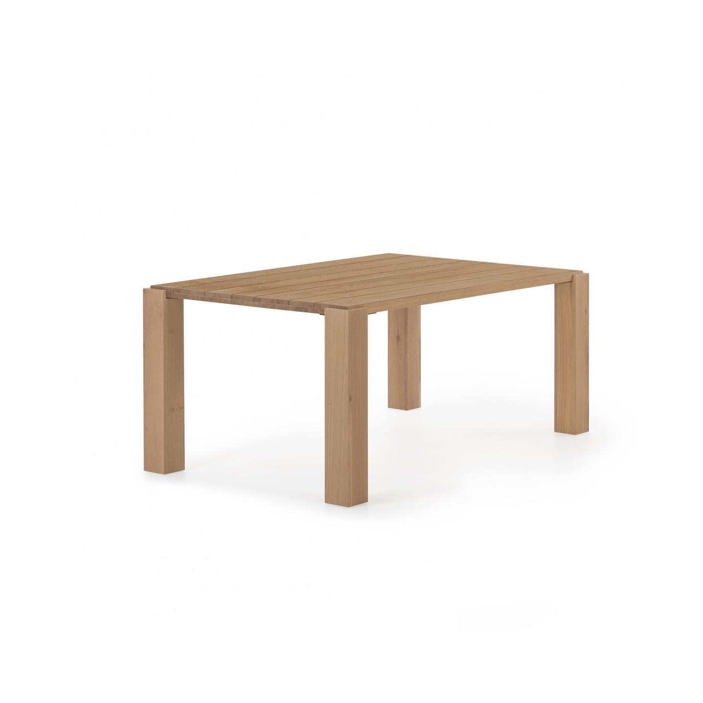Kave Home Eettafel 'Deyanira' Eiken, 160 x 90cm