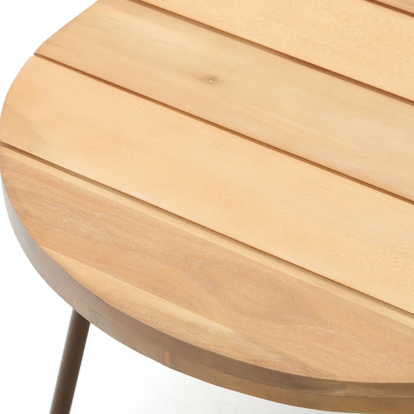 Kave Home Outdoor Salontafel 'Salguer' Acaciahout, 100 x 50cm