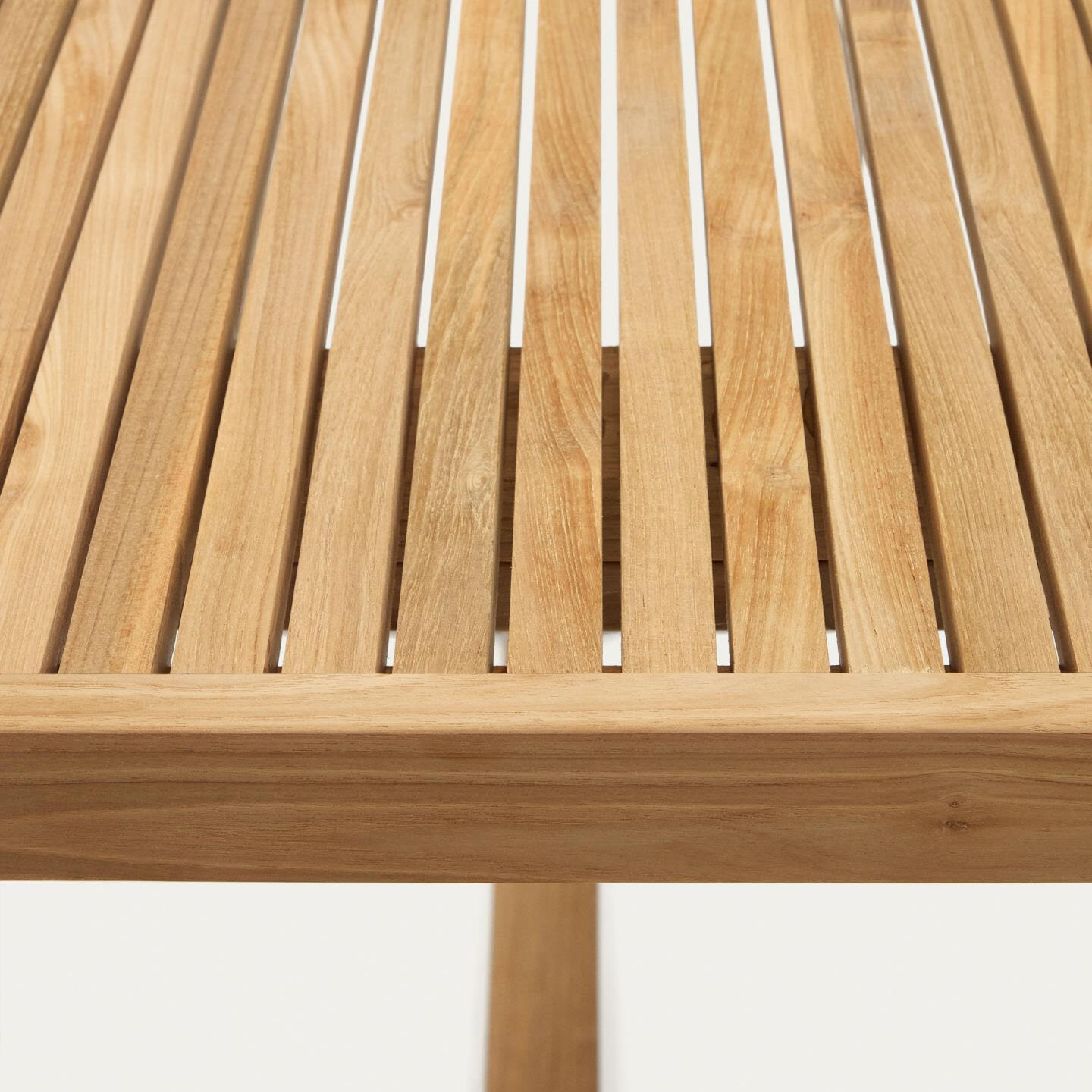 Kave Home Outdoor Bartafel 'Canadell' Teakhout, 140 x 70cm