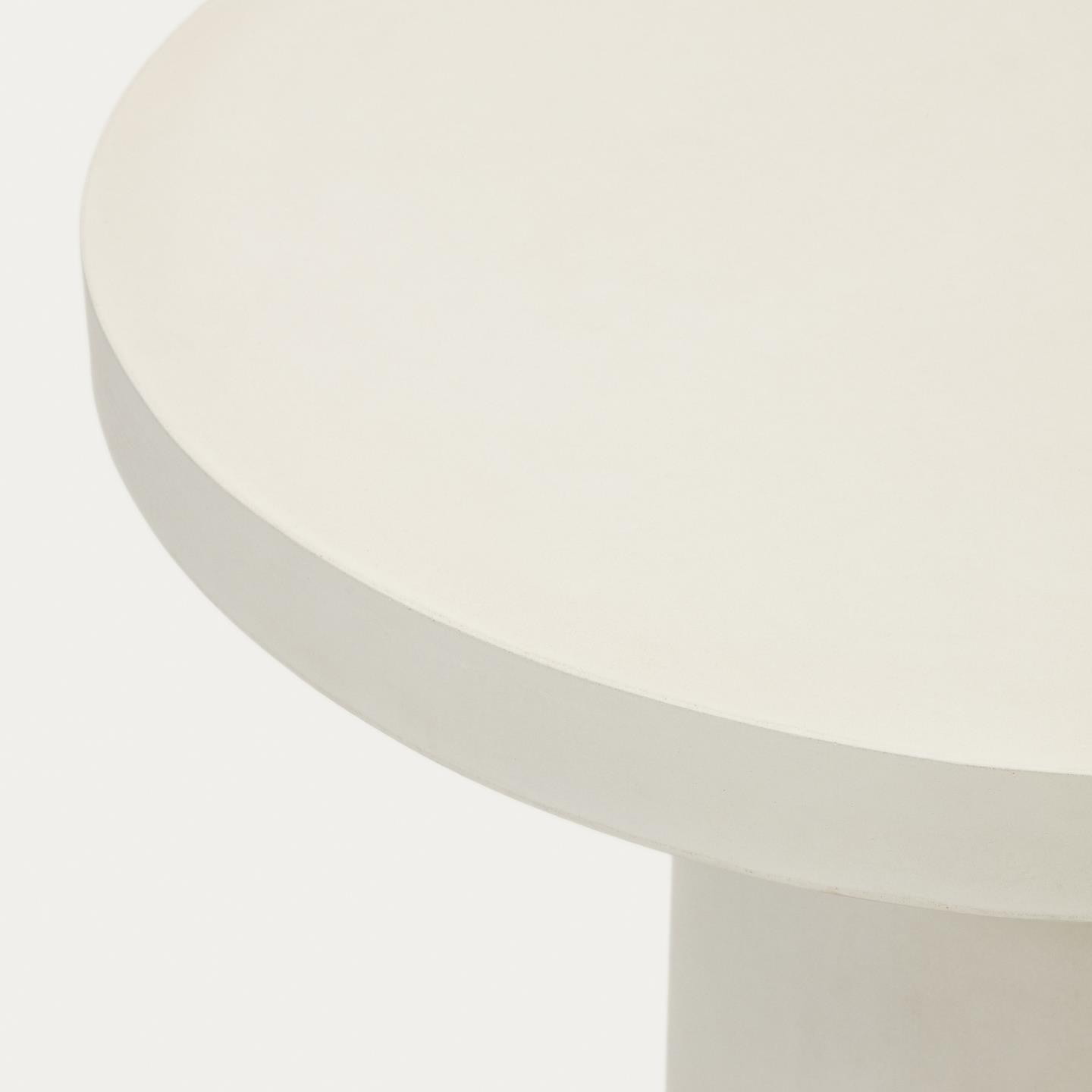 Kave Home Ronde Bistrotafel 'Aiguablava' 90cm, kleur Wit