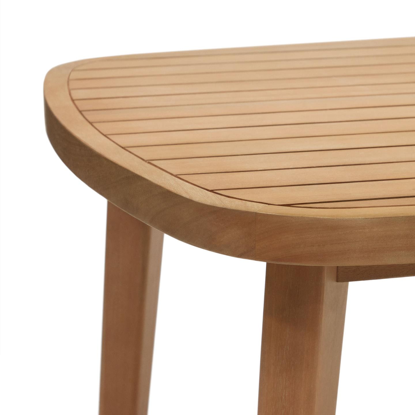 Kave Home Tuintafel 'Maset' Eucalyptushout, 225 x 100cm