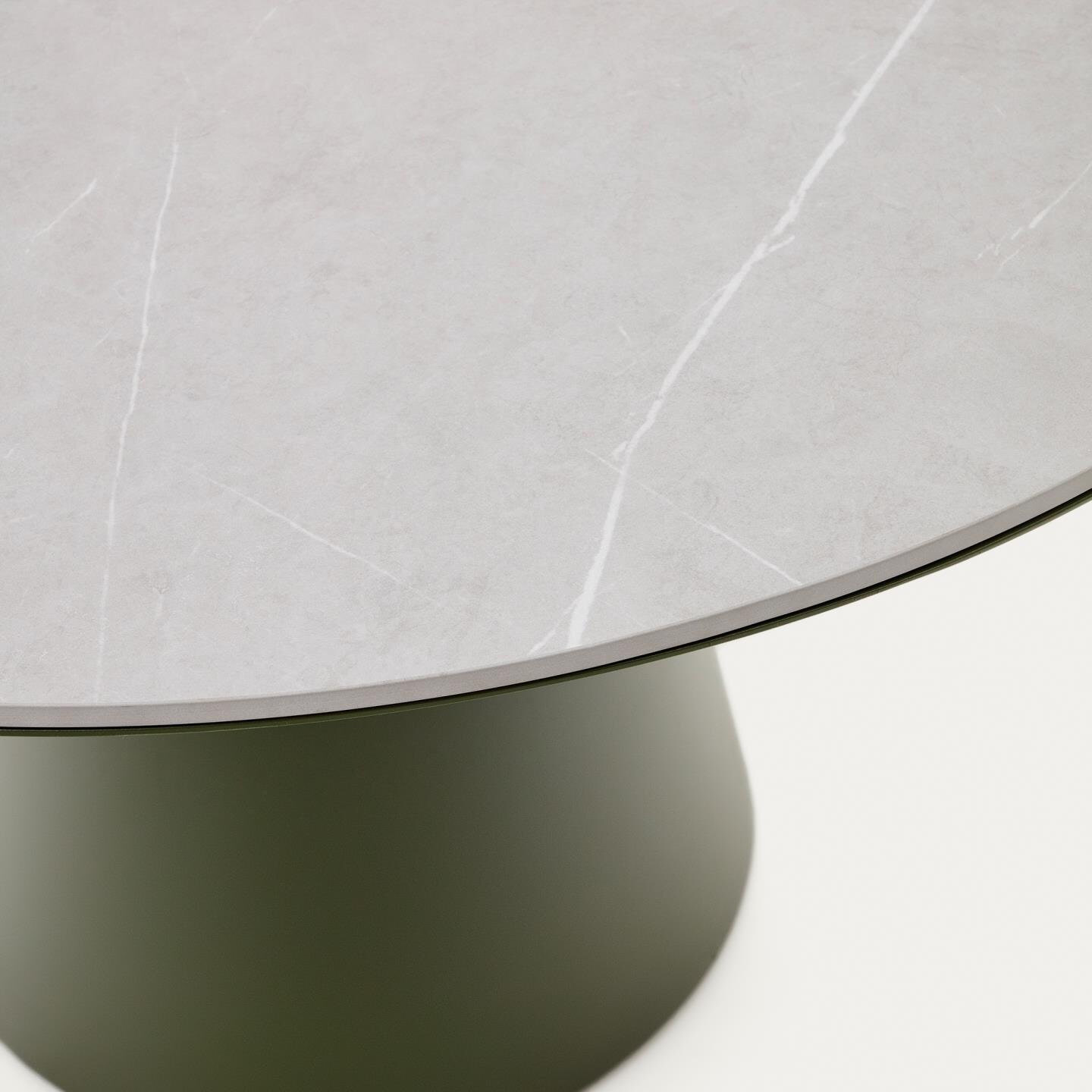 Kave Home Ronde Eettafel 'Tudons' Keramiek, 120cm