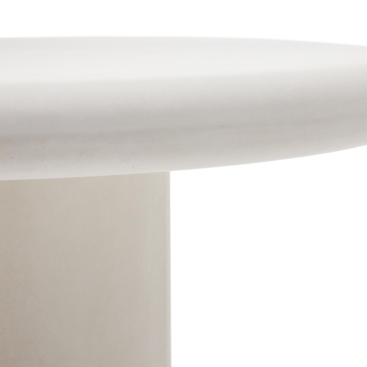 Kave Home Ronde Eettafel 'Addaia' Cement, 120cm