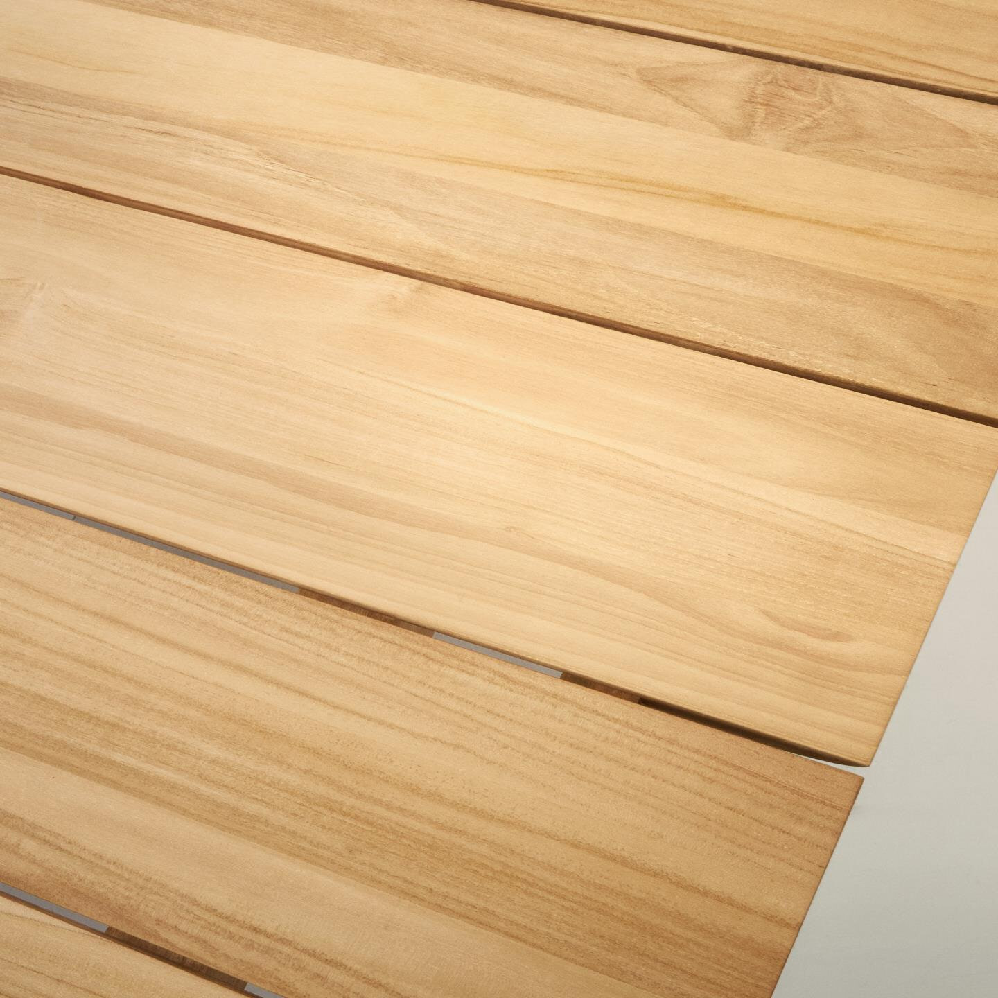 Kave Home Eettafel 'Icaro' Teakhout, 220 x 102cm