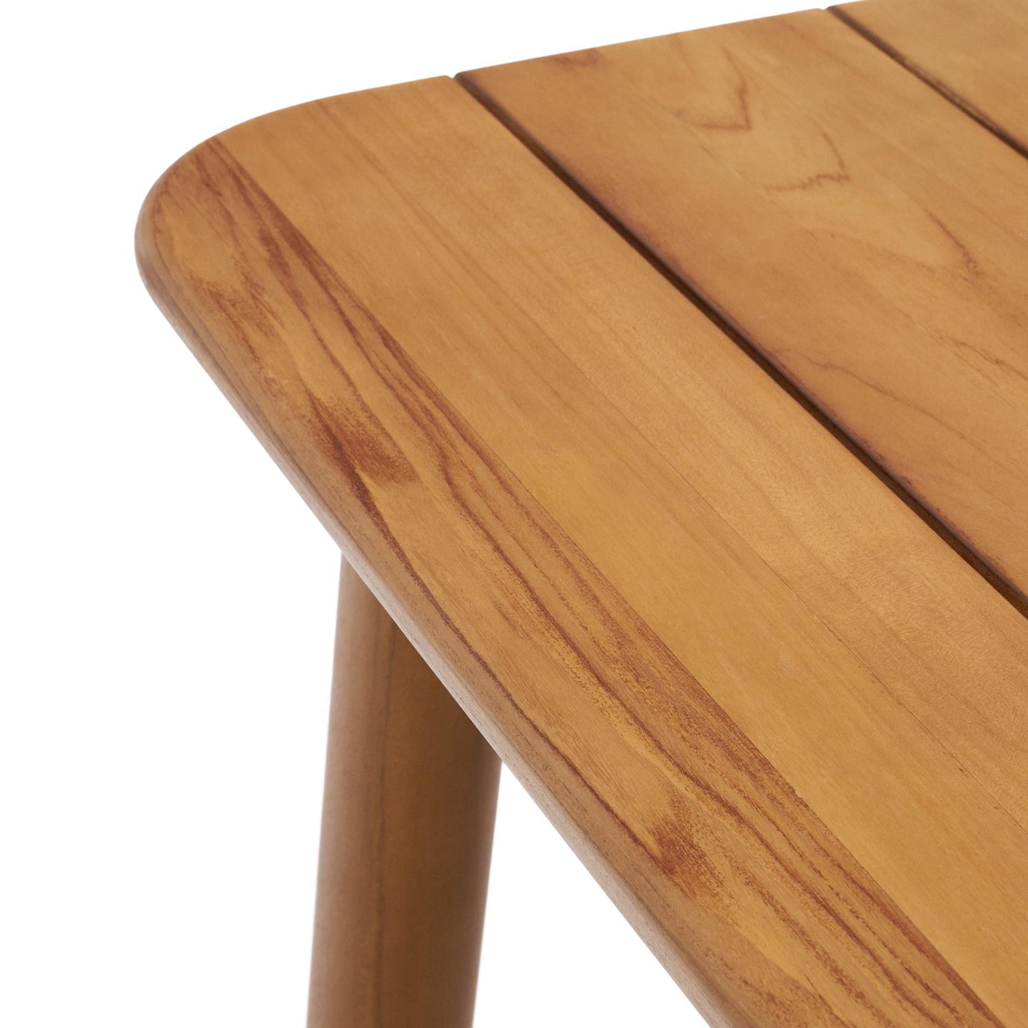 Kave Home Uitschuifbare Eettafel 'Turqueta' Teakhout, 220-294 x 100cm