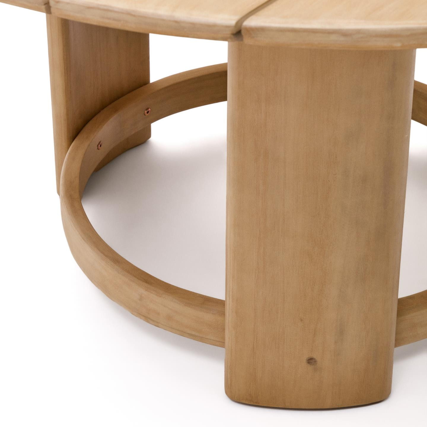 Kave Home Ronde Eettafel 'Xoriguer' Eucalyptushout, 140cm