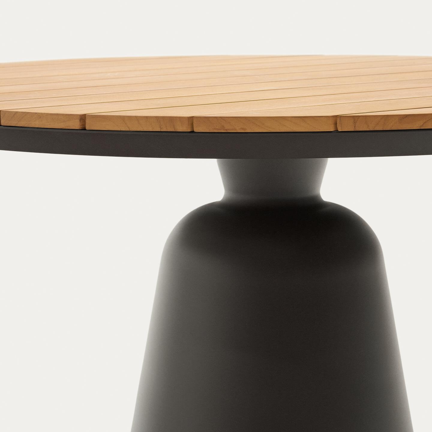Kave Home Ronde Eettafel 'Tudons' Teakhout, 120cm