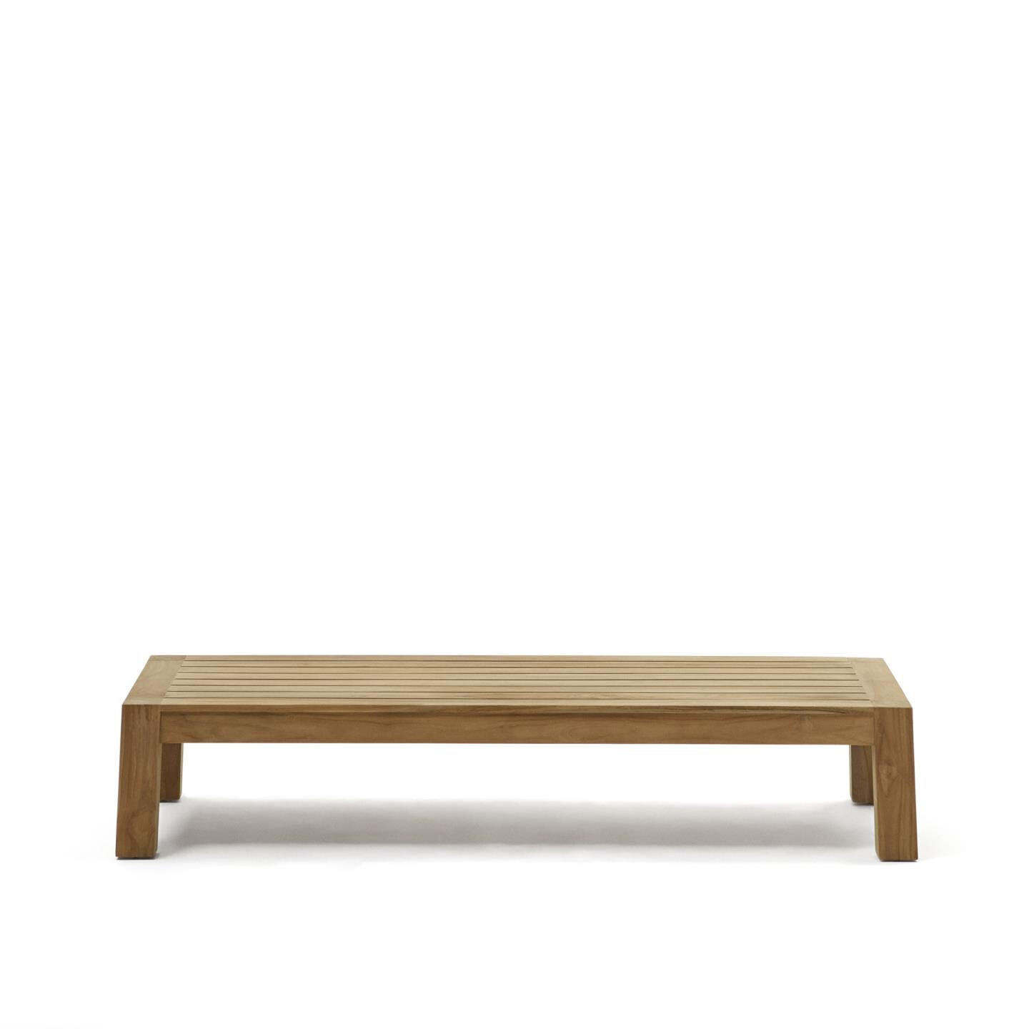 Kave Home Salontafel 'Forcanera' Teakhout, 153 x 76cm