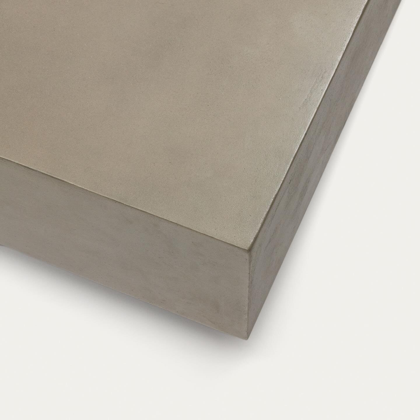 Kave Home Salontafel 'Rustella' Cement, 80 x 60cm